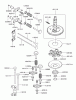 Toro 74401 (17-44ZX) - 17-44ZX TimeCutter ZX Riding Mower, 2003 (230000001-230999999) Listas de piezas de repuesto y dibujos VALVE AND CAMSHAFT ASSEMBLY KAWASAKI FH500V-BS36