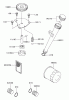Toro 74401 (Z17-44) - Z17-44 TimeCutter Z Riding Mower, 2002 (220000001-220999999) Listas de piezas de repuesto y dibujos LUBRICATION EQUIPMENT ASSEMBLY KAWASAKI FH500V-AS36