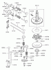 Toro 74401 (Z17-44) - Z17-44 TimeCutter Z Riding Mower, 2002 (220000001-220999999) Listas de piezas de repuesto y dibujos VALVE / CAMSHAFT ASSEMBLY KAWASAKI FH500V-AS36