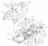Toro 74402 (14-38Z) - 14-38Z TimeCutter Z Riding Mower, 2003 (230000001-230999999) Listas de piezas de repuesto y dibujos ENGINE ASSEMBLY