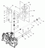 Toro 74402 (14-38Z) - 14-38Z TimeCutter Z Riding Mower, 2003 (230000001-230999999) Listas de piezas de repuesto y dibujos FAN AND PULLEY ASSEMBLY RH HYDROSTAT NO. 105-3491