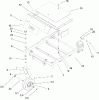 Toro 74405 (18-52ZX) - 18-52ZX TimeCutter ZX Riding Mower, 2004 (240000001-240999999) Listas de piezas de repuesto y dibujos FRONT FRAME ASSEMBLY