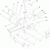 Toro 74406 (ZX440) - TimeCutter ZX440 Riding Mower, 2005 (250000001-250999999) Listas de piezas de repuesto y dibujos HEIGHT-OF-CUT ASSEMBLY