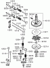 Toro 74406 (ZX440) - TimeCutter ZX440 Riding Mower, 2005 (250000001-250999999) Listas de piezas de repuesto y dibujos VALVE AND CAMSHAFT ASSEMBLY KAWASAKI FH541V-AS50