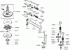 Toro 74406 (ZX440) - TimeCutter ZX440 Riding Mower, 2006 (260000001-260000240) Listas de piezas de repuesto y dibujos VALVE AND CAMSHAFT ASSEMBLY KAWASAKI FH541V-BS50-R