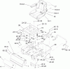 Toro 74406 (ZX440) - TimeCutter ZX440 Riding Mower, 2006 (260000241-260999999) Listas de piezas de repuesto y dibujos MAIN FRAME ASSEMBLY