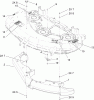 Toro 74406 (ZX440) - TimeCutter ZX440 Riding Mower, 2008 (280000001-280999999) Listas de piezas de repuesto y dibujos 44IN RECYCLER AND DECAL ASSEMBLY
