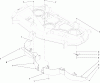 Toro 74407 (ZX525) - TimeCutter ZX525 Riding Mower, 2005 (250000001-250999999) Listas de piezas de repuesto y dibujos DECK BAFFLE ASSEMBLY