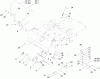 Toro 74407 (ZX525) - TimeCutter ZX525 Riding Mower, 2005 (250000001-250999999) Listas de piezas de repuesto y dibujos MOTION CONTROL ASSEMBLY