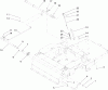 Toro 74407 (ZX525) - TimeCutter ZX525 Riding Mower, 2005 (250000001-250999999) Listas de piezas de repuesto y dibujos PARKING BRAKE ASSEMBLY