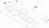 Toro 74407 (ZX525) - TimeCutter ZX525 Riding Mower, 2007 (270000001-270999999) Listas de piezas de repuesto y dibujos 52 INCH DECK DECAL ASSEMBLY NO. 112-9832