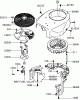 Toro 74407 (ZX525) - TimeCutter ZX525 Riding Mower, 2007 (270000001-270999999) Listas de piezas de repuesto y dibujos COOLING EQUIPMENT ASSEMBLY KAWASAKI FH541V-BS50-R