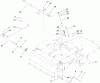 Toro 74407 (ZX525) - TimeCutter ZX525 Riding Mower, 2007 (270000001-270999999) Listas de piezas de repuesto y dibujos PARKING BRAKE ASSEMBLY