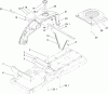 Toro 74425 (Z530) - TimeCutter Z530 Riding Mower, 2006 (260000001-260999999) Listas de piezas de repuesto y dibujos STYLING ASSEMBLY