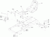 Toro 74425 (Z530) - TimeCutter Z530 Riding Mower, 2007 (270000001-270999999) Listas de piezas de repuesto y dibujos SEAT ASSEMBLY