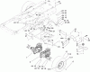Toro 74433 (ZD420) - TimeCutter ZD420 Riding Mower, 2008 (280000001-280999999) Listas de piezas de repuesto y dibujos DRIVE ASSEMBLY