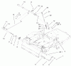 Toro 74501 (Z16-44) - Z16-44 TimeCutter Z Riding Mower, 2001 (210000001-210999999) Listas de piezas de repuesto y dibujos PARKING BRAKE ASSEMBLY