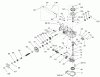 Toro 74501 (Z16-44) - Z16-44 TimeCutter Z Riding Mower, 2001 (210000001-210999999) Listas de piezas de repuesto y dibujos RIGHT HAND HYDRO TRANSAXLE ASSEMBLY NO. 100-7360