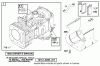 Toro 74501 (Z16-44) - Z16-44 TimeCutter Z Riding Mower, 2002 (220000001-220999999) Listas de piezas de repuesto y dibujos CYLINDER ASSEMBLY BRIGGS AND STRATTON 311777-0117-E1