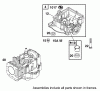 Toro 74501 (Z16-44) - Z16-44 TimeCutter Z Riding Mower, 2002 (220000001-220999999) Listas de piezas de repuesto y dibujos GASKET ASSEMBLY BRIGGS AND STRATTON 311777-0117-E1 #1