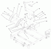 Toro 74501 (Z16-44) - Z16-44 TimeCutter Z Riding Mower, 2002 (220000001-220999999) Listas de piezas de repuesto y dibujos HEIGHT-OF-CUT ASSEMBLY