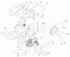 Toro 74501 (Z16-44) - Z16-44 TimeCutter Z Riding Mower, 2002 (220000001-220999999) Listas de piezas de repuesto y dibujos HYDRO AND BELT DRIVE ASSEMBLY