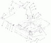 Toro 74501 (Z16-44) - Z16-44 TimeCutter Z Riding Mower, 2002 (220000001-220999999) Listas de piezas de repuesto y dibujos PARKING BRAKE ASSEMBLY