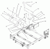 Toro 74502 (17-44ZX) - 17-44ZX TimeCutter ZX Riding Mower, 2003 (230000001-230999999) Listas de piezas de repuesto y dibujos HEIGHT-OF-CUT HANDLE AND PLATE ASSEMBLY