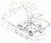 Toro 74502 (17-44ZX) - 17-44ZX TimeCutter ZX Riding Mower, 2003 (230000001-230999999) Listas de piezas de repuesto y dibujos PARKING BRAKE ASSEMBLY