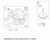 Toro 74502 (Z16-44) - Z16-44 TimeCutter Z Riding Mower, 2002 (220000001-220999999) Pièces détachées CRANKCASE ASSEMBLY BRIGGS AND STRATTON 31E777-0126-E1