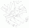 Toro 74502 (Z16-44) - Z16-44 TimeCutter Z Riding Mower, 2002 (220000001-220999999) Listas de piezas de repuesto y dibujos HEIGHT-OF-CUT ASSEMBLY