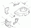 Toro 74601 (17K-44ZX) - 17K-44ZX TimeCutter ZX Riding Mower, 2003 (230000001-230999999) Ersatzteile BLOWER HOUSING AND BAFFLES ASSEMBLY KOHLER CV 490S-27503