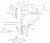 Toro 74601 (17K-44ZX) - 17K-44ZX TimeCutter ZX Riding Mower, 2003 (230000001-230999999) Listas de piezas de repuesto y dibujos ELECTRICAL ASSEMBLY