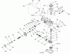 Toro 74601 (Z17-44) - Z17-44 TimeCutter Z Riding Mower, 2001 (210000001-210999999) Listas de piezas de repuesto y dibujos RIGHT HAND HYDRO TRANSAXLE ASSEMBLY NO. 100-7360