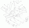 Toro 74601 (Z17-44) - Z17-44 TimeCutter Z Riding Mower, 2002 (220000913-220999999) Listas de piezas de repuesto y dibujos HEIGHT-OF-CUT ASSEMBLY