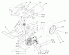 Toro 74601 (Z17-44) - Z17-44 TimeCutter Z Riding Mower, 2002 (220000913-220999999) Listas de piezas de repuesto y dibujos HYDRO AND BELT DRIVE ASSEMBLY