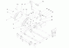 Toro 74602 (18-44ZX) - 18-44ZX TimeCutter ZX Riding Mower, 2004 (240000001-240999999) Listas de piezas de repuesto y dibujos HEIGHT-OF-CUT HANDLE AND PLATE ASSEMBLY