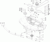 Toro 74603 (ZX440) - TimeCutter ZX440 Riding Mower, 2006 (260000001-260999999) Listas de piezas de repuesto y dibujos 44IN DECK BELT DRIVE ASSEMBLY