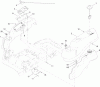Toro 74622 (4200) - TimeCutter SS 4200 Riding Mower, 2011 (311000001-311999999) Listas de piezas de repuesto y dibujos BODY STYLING AND FUEL TANK ASSEMBLY