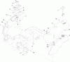 Toro 74623 (4200) - TimeCutter SS 4200 Riding Mower, 2012 (SN 312000001-312999999) Listas de piezas de repuesto y dibujos BODY STYLING AND FUEL TANK ASSEMBLY