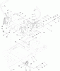 Toro 74623 (4200) - TimeCutter SS 4200 Riding Mower, 2012 (SN 312000001-312999999) Listas de piezas de repuesto y dibujos MOTION CONTROL ASSEMBLY
