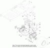 Toro 74626 (4260) - TimeCutter SS 4260 Riding Mower, 2011 (311000001-311999999) Listas de piezas de repuesto y dibujos HYDRO TRANSAXLE DRIVE AND REAR WHEEL ASSEMBLY