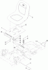 Toro 74626 (4260) - TimeCutter SS 4260 Riding Mower, 2011 (311000001-311999999) Ersatzteile SEAT ASSEMBLY