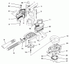 Toro 62901 - Gas Blower Vacuum, 1996 (690000001-699999999) Pièces détachées BLOWER ASSEMBLY