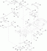Toro 74626 (4260) - TimeCutter SS 4260 Riding Mower, 2012 (SN 312000001-312999999) Listas de piezas de repuesto y dibujos DECK LIFT ASSEMBLY