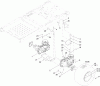 Toro 74640 (4260) - TimeCutter MX 4260 Riding Mower, 2012 (SN 312000001-312999999) Listas de piezas de repuesto y dibujos HYDRO TRANSAXLE ASSEMBLY