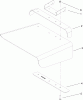 Toro 74704 (ZX480) - TimeCutter ZX480 Riding Mower, 2006 (260000001-260999999) Listas de piezas de repuesto y dibujos DEFLECTOR ASSEMBLY NO. 108-8591