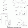 Toro 74704 (ZX480) - TimeCutter ZX480 Riding Mower, 2006 (260000001-260999999) Listas de piezas de repuesto y dibujos GOVERNOR ASSEMBLY BRIGGS AND STRATTON 441577-0122-E1