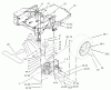 Toro 74801 (18-52ZX) - 18-52ZX TimeCutter ZX Riding Mower, 2003 (230000001-230999999) Listas de piezas de repuesto y dibujos HYDRO AND BELT DRIVE ASSEMBLY
