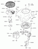 Toro 74801 (Z18-52) - Z18-52 TimeCutter Z Riding Mower, 2002 (220000001-220999999) Listas de piezas de repuesto y dibujos COOLING EQUIPMENT ASSEMBLY KAWASAKI FH 531V-AS07